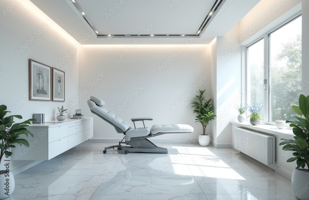 Modern medical office with clean professional interior