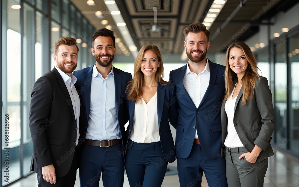 Diverse team collaborating